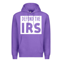 Purple defund the irs Premium Hoodie - linhVisuals