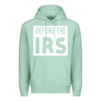 Seafoam defund the irs Premium Hoodie - linhVisuals