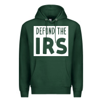 Sports Green defund the irs Premium Hoodie - linhVisuals