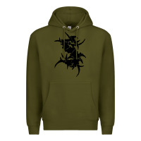 Army Green cool-sepultura-tribal-s-pen Premium Hoodie - linhVisuals