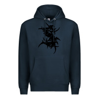 Navy cool-sepultura-tribal-s-pen Premium Hoodie - linhVisuals