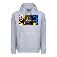 Heather Grey hublot Premium Hoodie - linhVisuals