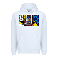 White hublot Premium Hoodie - linhVisuals
