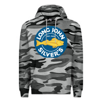 Slate Camo resto,  silver's Premium Hoodie - linhVisuals