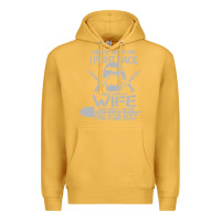 Mustard mess with my wife and they Premium Hoodie - linhVisuals