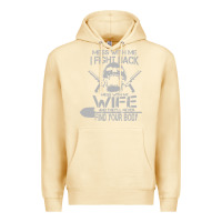 Pina Colada mess with my wife and they Premium Hoodie - linhVisuals