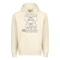 Sandshell mess with my wife and they Premium Hoodie - linhVisuals