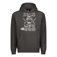 Smoke mess with my wife and they Premium Hoodie - linhVisuals