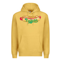 Antique Gold resto, nathan's Premium Hoodie - linhVisuals