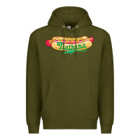 Army Green resto, nathan's Premium Hoodie - linhVisuals