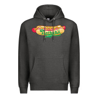 Charcoal Heather resto, nathan's Premium Hoodie - linhVisuals