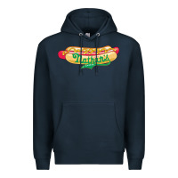 Navy resto, nathan's Premium Hoodie - linhVisuals
