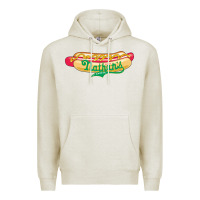 Oatmeal Heather resto, nathan's Premium Hoodie - linhVisuals