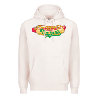 Pale Pink resto, nathan's Premium Hoodie - linhVisuals