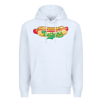 White resto, nathan's Premium Hoodie - linhVisuals
