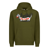 Army Green resto portillo's Premium Hoodie - linhVisuals