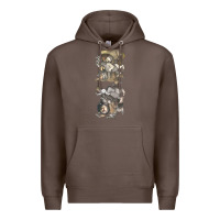Coffee where the wild things are Premium Hoodie - linhVisuals