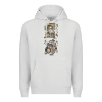 Dove Grey where the wild things are Premium Hoodie - linhVisuals