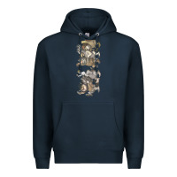 Navy where the wild things are Premium Hoodie - linhVisuals