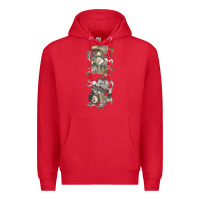 Red where the wild things are Premium Hoodie - linhVisuals