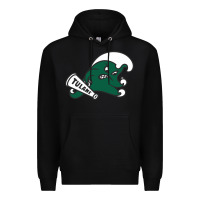 Black tulane green wave Premium Hoodie - linhVisuals