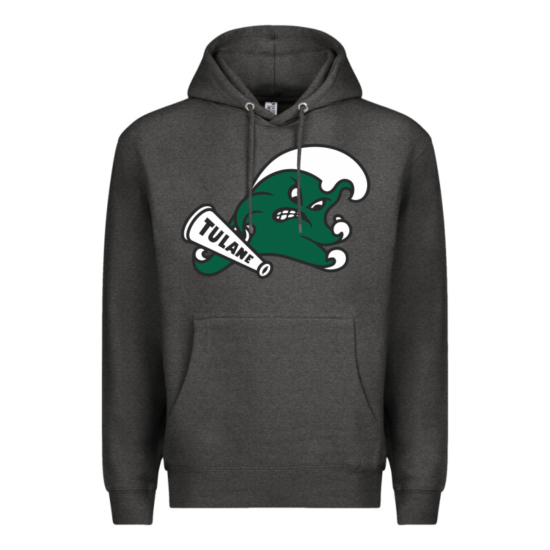 Tulane Green Wave Premium Hoodie by linhVisuals | Teevron
