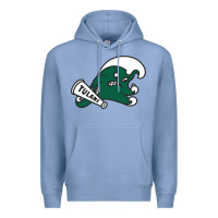 Colony Blue tulane green wave Premium Hoodie - linhVisuals