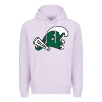 Lilac tulane green wave Premium Hoodie - linhVisuals