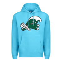 Ocean Blue tulane green wave Premium Hoodie - linhVisuals