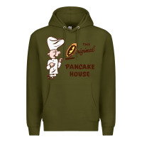 Army Green resto pancake house Premium Hoodie - linhVisuals