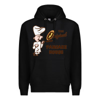 Black resto pancake house Premium Hoodie - linhVisuals