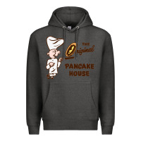 Charcoal Heather resto pancake house Premium Hoodie - linhVisuals