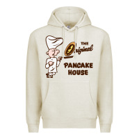 Oatmeal Heather resto pancake house Premium Hoodie - linhVisuals