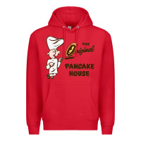Red resto pancake house Premium Hoodie - linhVisuals