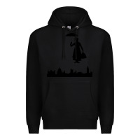 Black marry poppins Premium Hoodie - linhVisuals