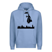 Colony Blue marry poppins Premium Hoodie - linhVisuals