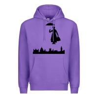 Purple marry poppins Premium Hoodie - linhVisuals