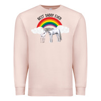 Pale Pink Best Daddy Ever Premium Sweatshirt - Bettercallsaul