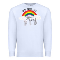 White Best Daddy Ever Premium Sweatshirt - Bettercallsaul