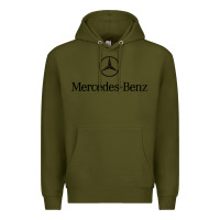 Army Green mercedez benz [tw] Premium Hoodie - linhVisuals