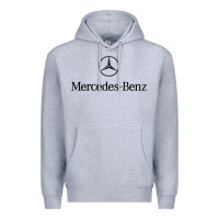 Heather Grey mercedez benz [tw] Premium Hoodie - linhVisuals