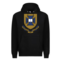Black university of queensland Premium Hoodie - linhVisuals