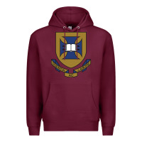 Burgundy university of queensland Premium Hoodie - linhVisuals