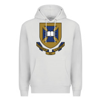 Dove Grey university of queensland Premium Hoodie - linhVisuals