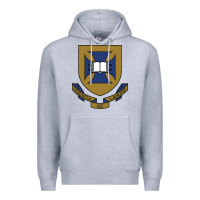 Heather Grey university of queensland Premium Hoodie - linhVisuals