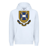 White university of queensland Premium Hoodie - linhVisuals