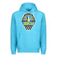 Ocean Blue chicago women sport Premium Hoodie - linhVisuals