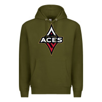 Army Green the aces, la women sport Premium Hoodie - linhVisuals