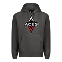 Charcoal Heather the aces, la women sport Premium Hoodie - linhVisuals