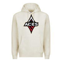 Oatmeal Heather the aces, la women sport Premium Hoodie - linhVisuals